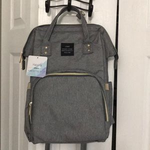 HaloVa Diaper Bag in Gray